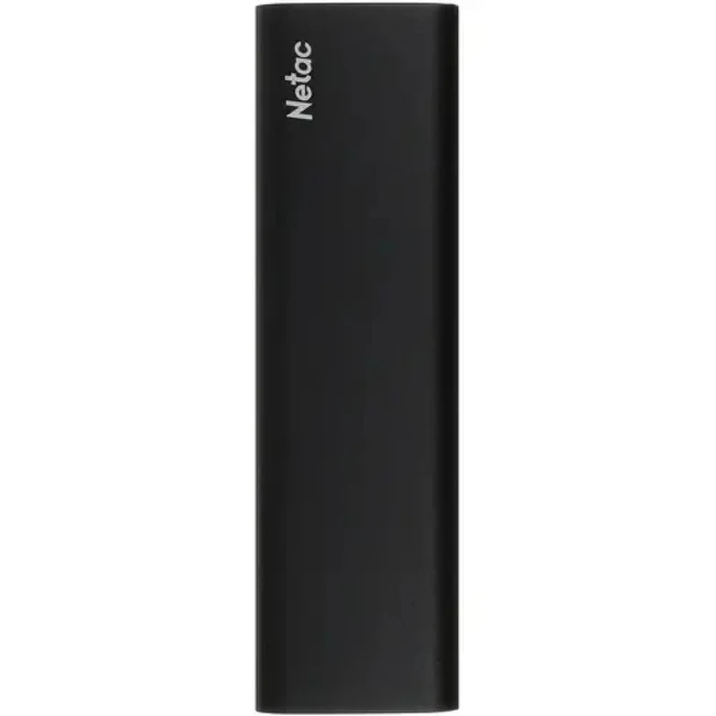 Netac NT01ZSLIM-250G-32BK Внешний накопитель SSD 250Gb Z SLIM (USB3.2, up to 520/480MBs, 100х29.5х9mm, Black)