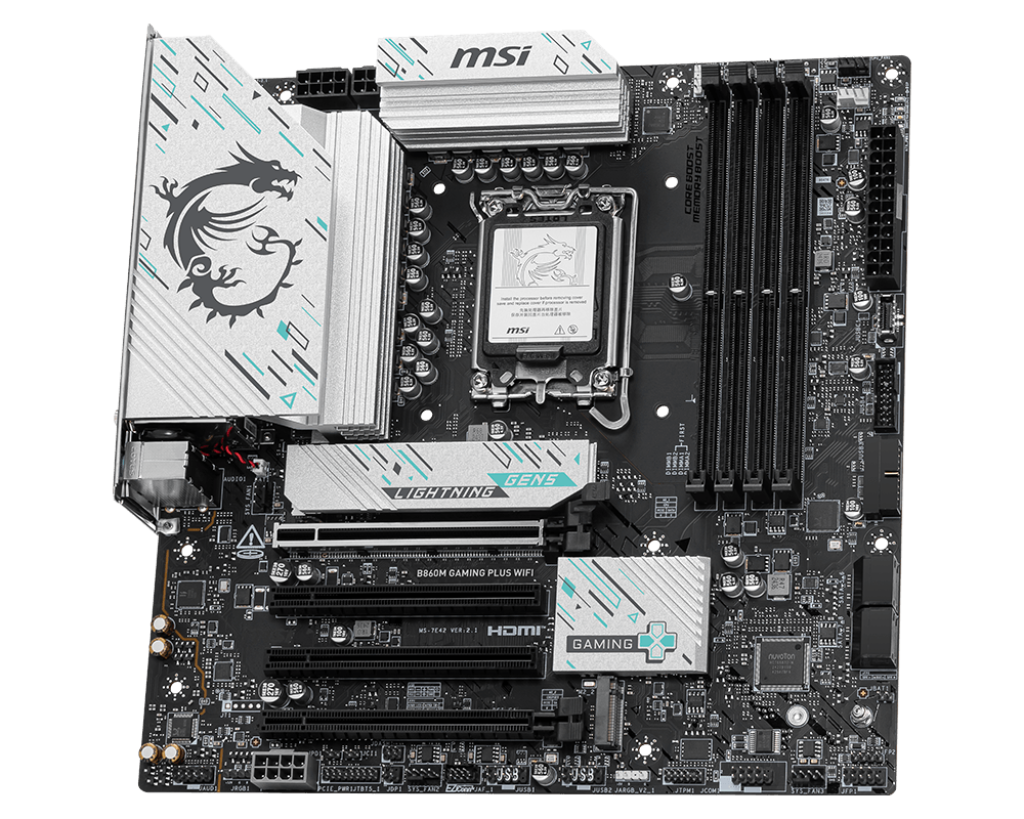 Материнская плата/ B860M GAMING PLUS WIFI