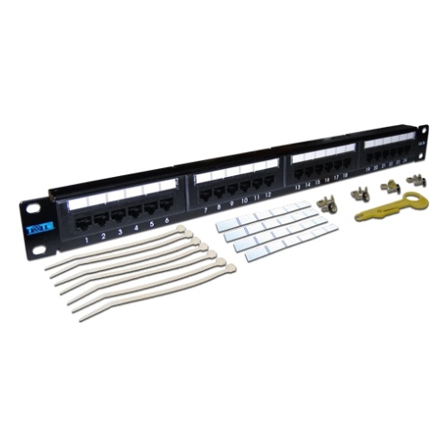 LANMASTER TWT-PP24UTP Патч-панель TWT 24 порта