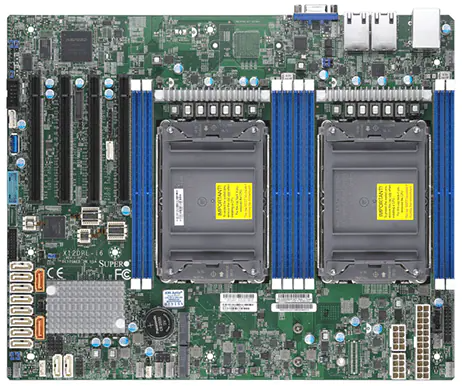 Supermicro MBD-X12DPL-i6-B Материнская плата Supermicro Motherboard 2xCPU X12DPL-i6