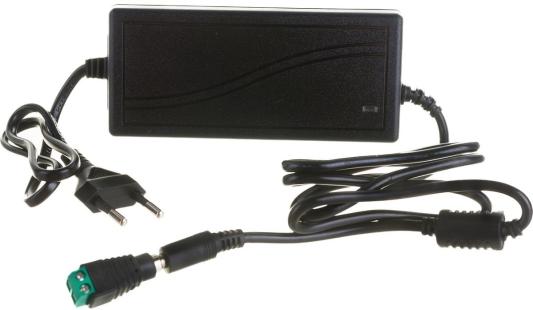 8838 Mollusk-VR 12/6 источник питания 12В, 6А. Сетевой диапазон 110-245В провод с вилкой