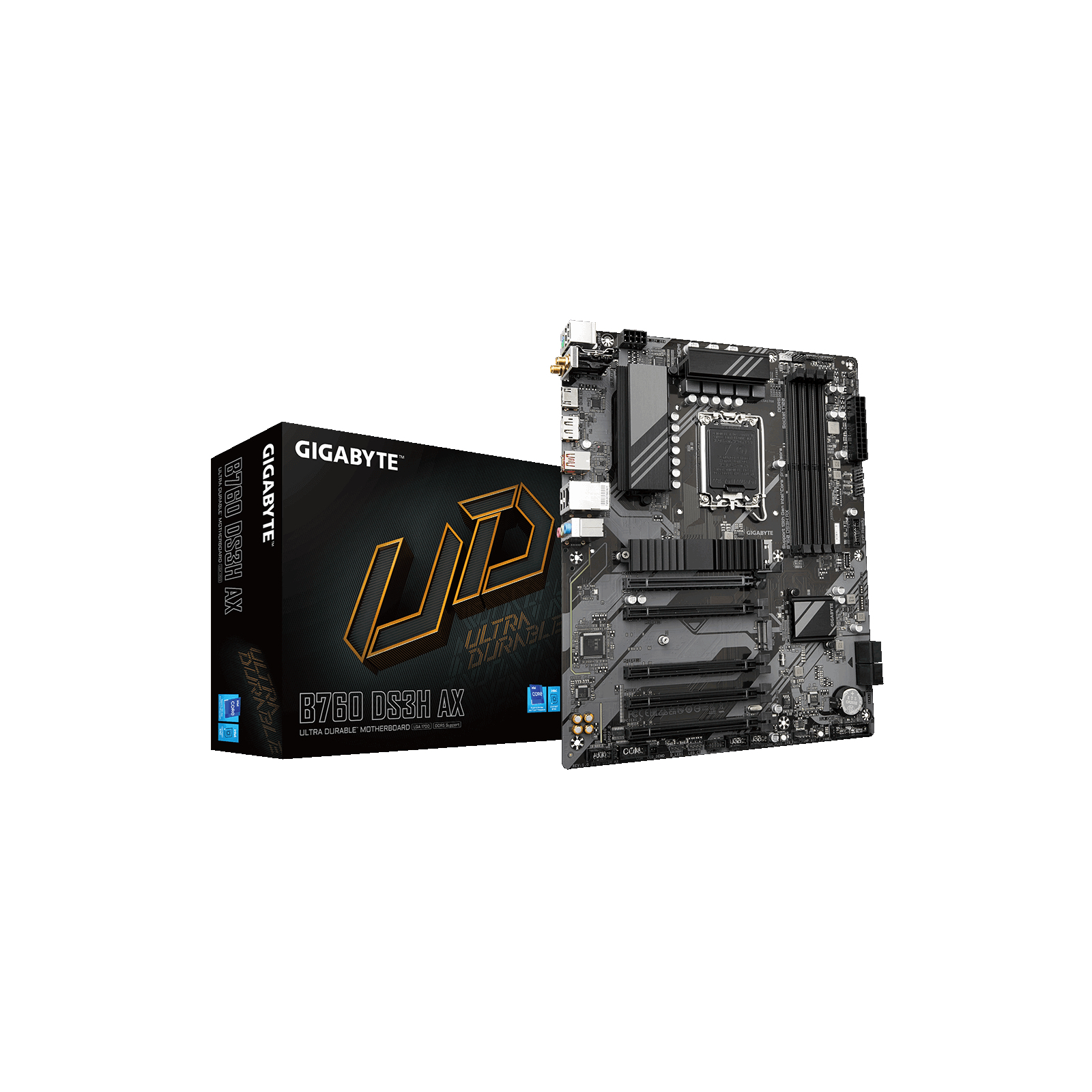 Gigabyte B760 DS3H AX Материнская плата LGA1700, B760,