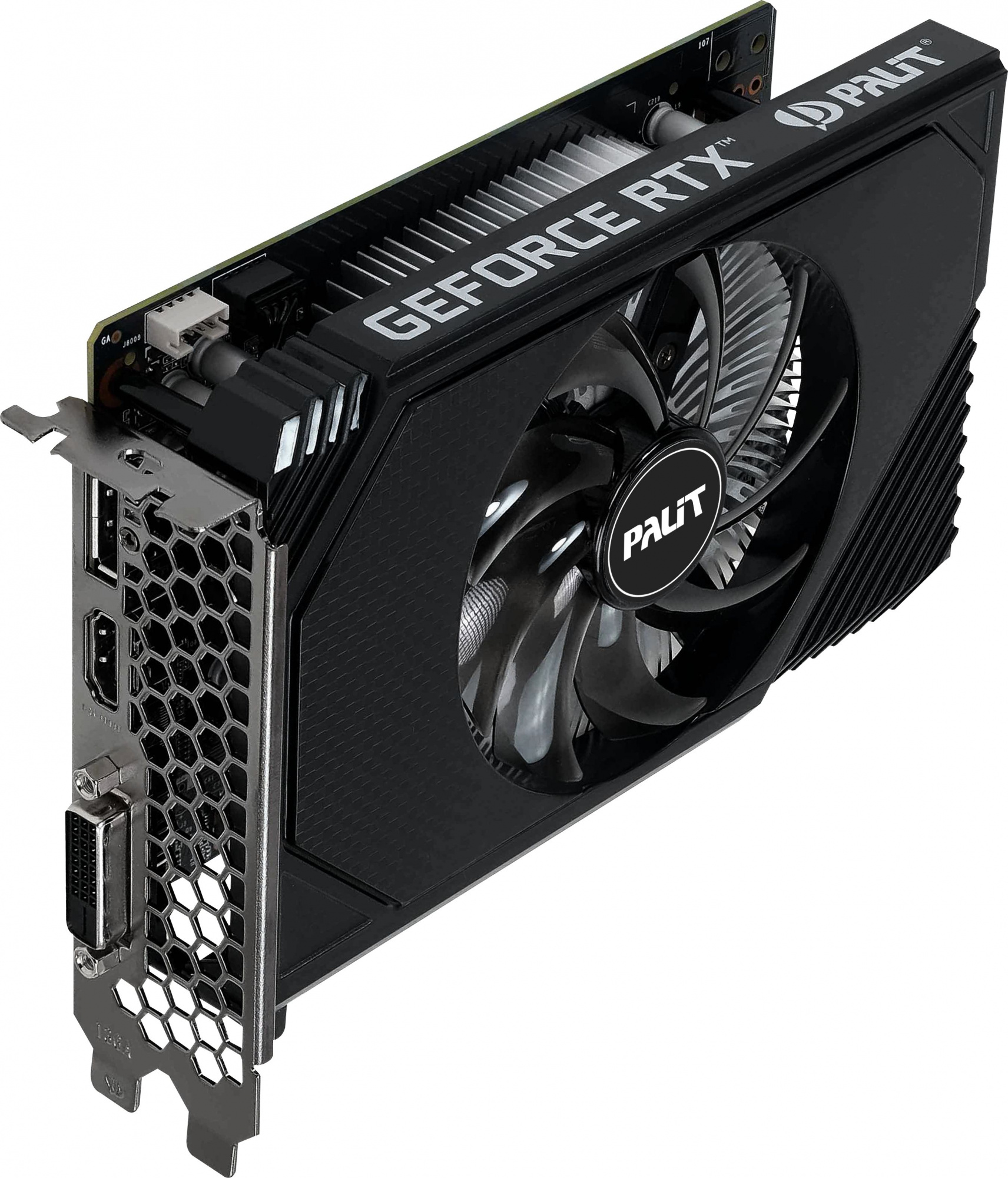 Palit NE63050S18JE-1070F Видеокарта GeForce RTX 3050 RTX3050 STORMX