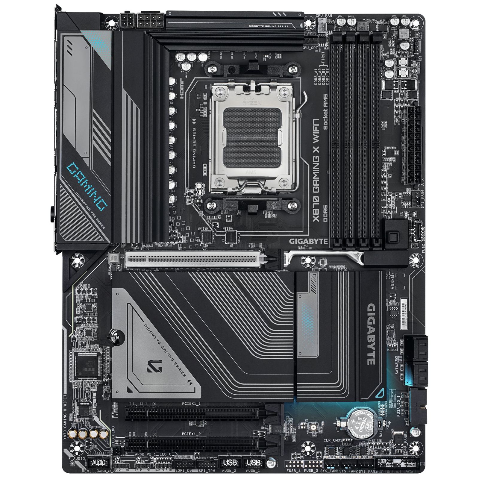 Gigabyte X870 GAMING X WIFI7 Материнская плата AM5,
