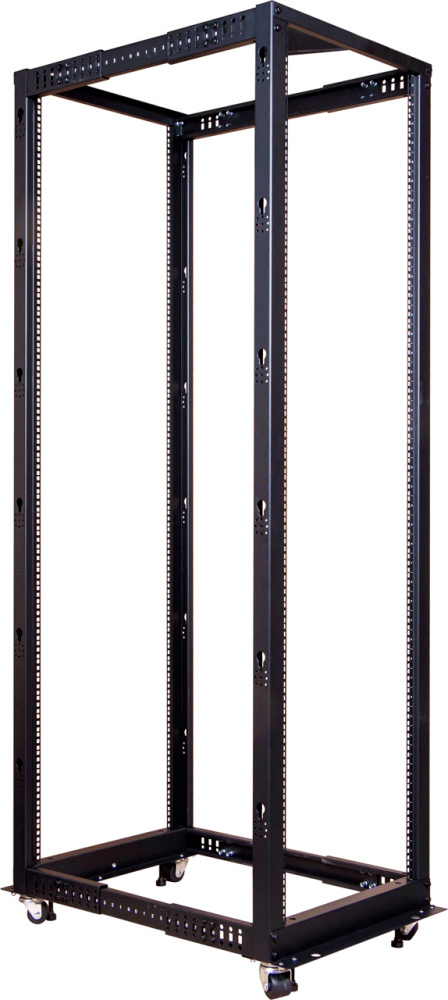 LANMASTER TWT-RACK2-S4-ADJ/45 Полка с креплением на 4 точки для двухрамных