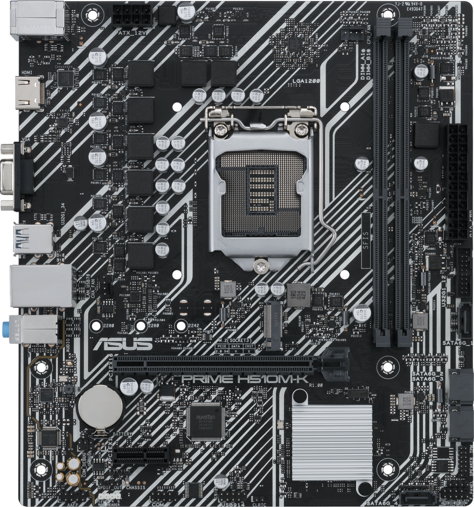 Материнская плата/ PRIME H510M-K R2.0