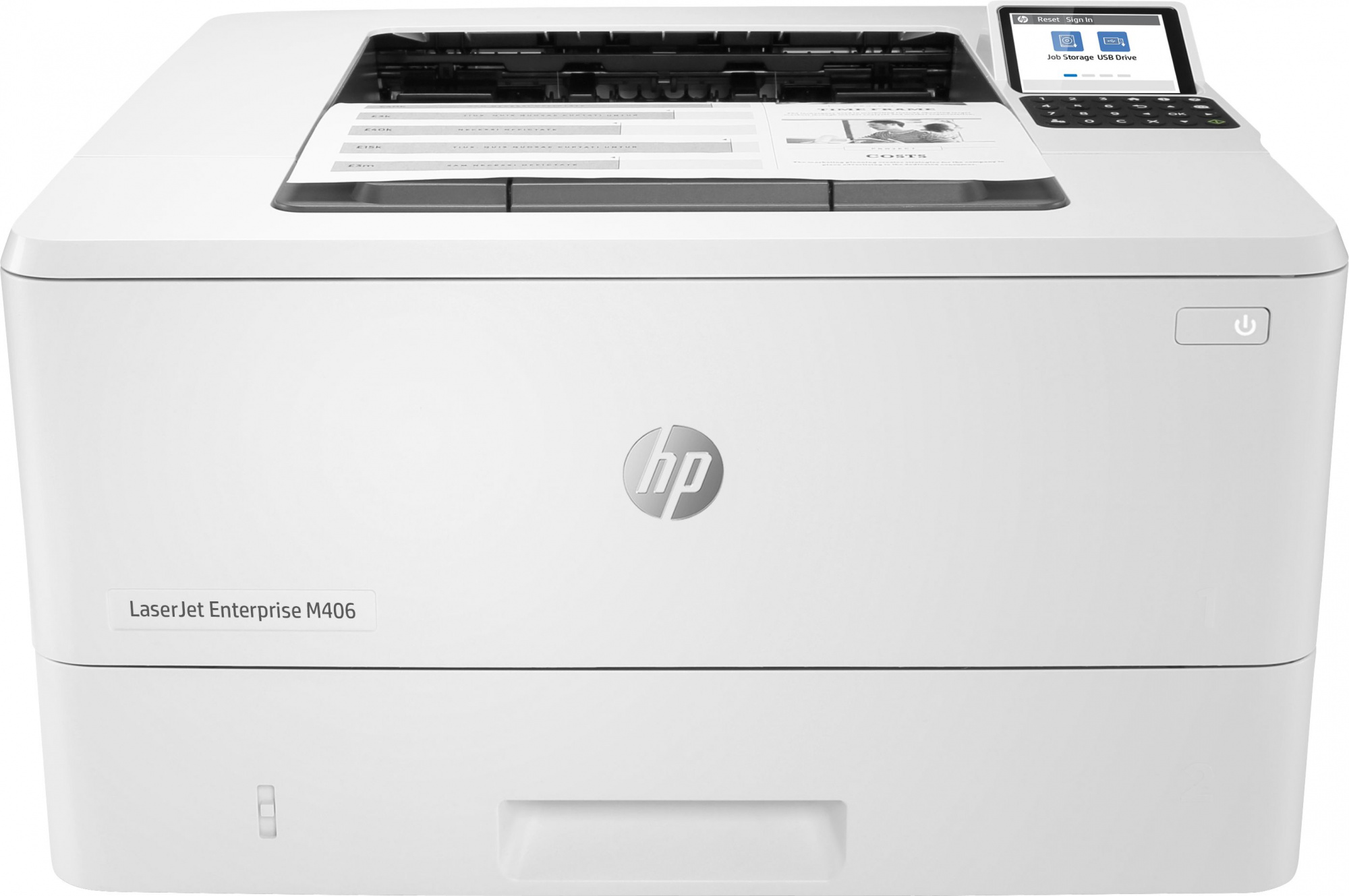 HP 3PZ15A#B19 Принтер LaserJet Enterprise M406dn
