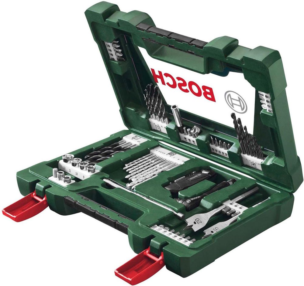 Набор принадлежностей Bosch V-line 68 предметов (жесткий кейс)