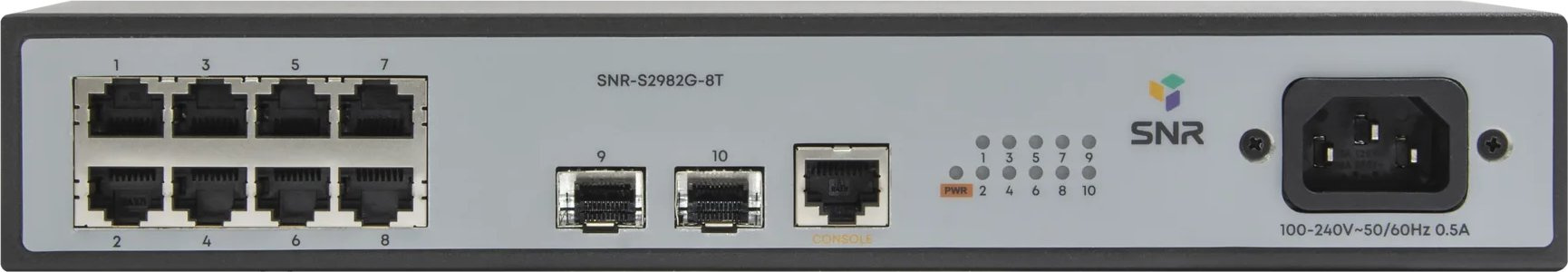 SNR SNR-S2982G-8T Коммутатор управляемый уровня 2