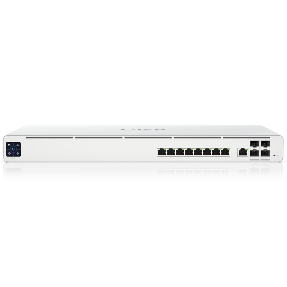 UBIQUITI UISP-R-PRO Маршрутизатор UISP Router Pro Маршрутизатор 4 ядра (1,7 ГГц), 9х 1G RJ45, 4 10G SFP+