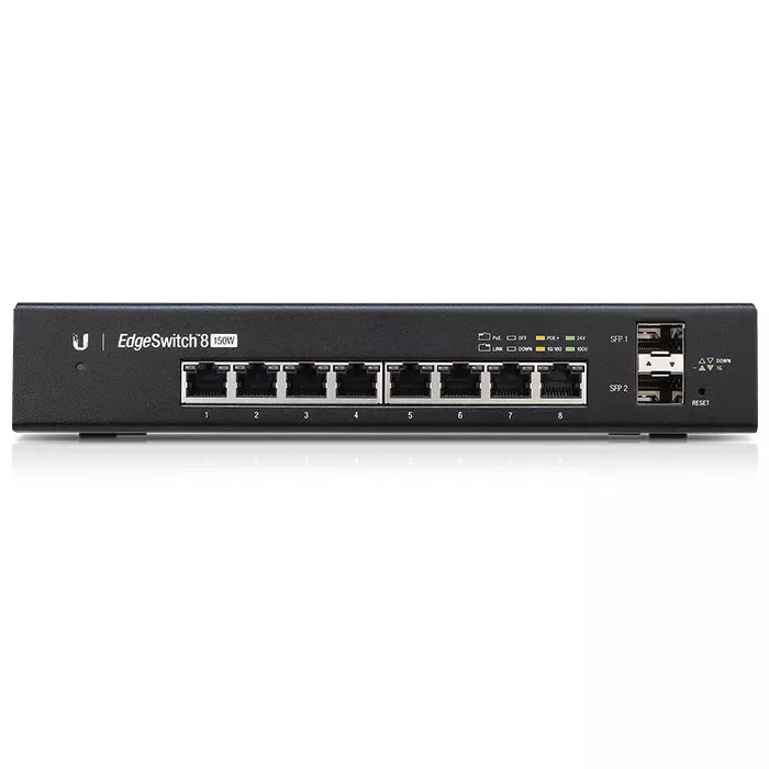 UBIQUITI ES-8-150W Коммутатор EdgeSwitch 8 Port 150 W