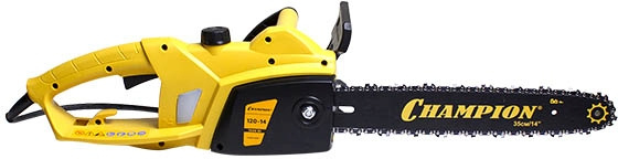 Цепная пила Champion 120-14 от сети 2000Вт дл.шины:14" (35cm)