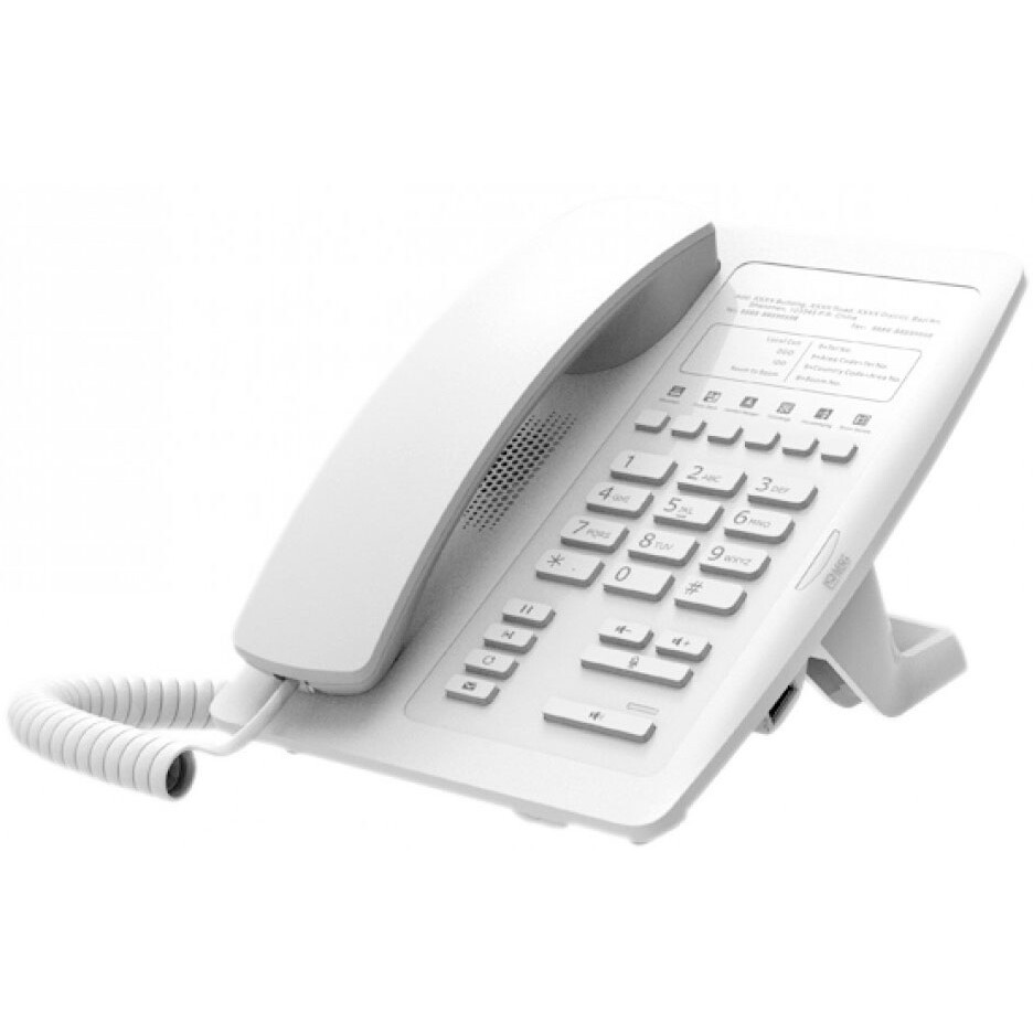 FANVIL H3 white SIP-Телефон Fanvil H3 2 SIP-акк., POE, БП