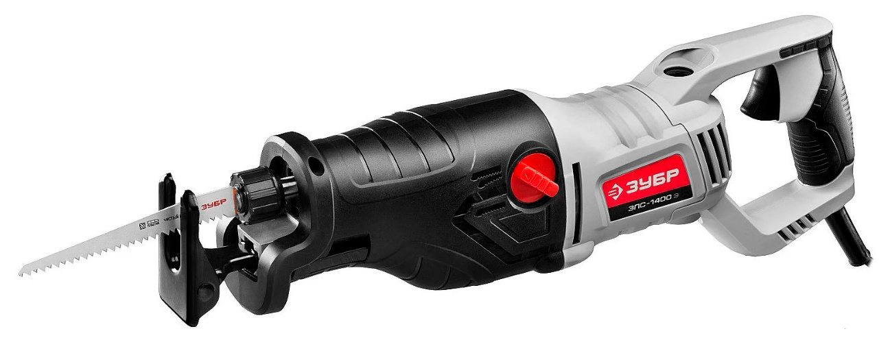 Сабельная пила Зубр Мастер ЗПС-1400 Э 1400Вт 2800ход/мин