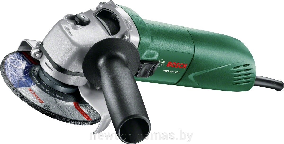 Углошлифовальная машина Bosch PWS 650-125 650Вт 11000об/мин рез.шпин.:M14 d=125мм (06034110R0)