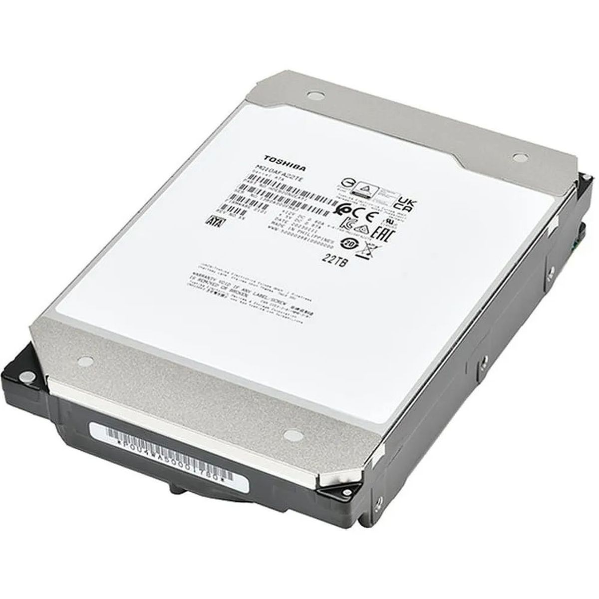 Toshiba MG10SFA22TE Жесткий диск серверный 3.5"; 22TB MG10F Series SAS 12Gb/s, 7200rpm, 512MB, 512e Helium