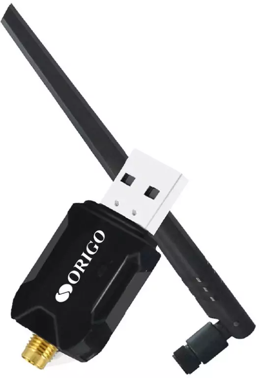 ORIGO OW900A/A1A Сетевой адаптер Wi-Fi 6 AX900 USB 2.0,2.4/5 ГГц, съемная антенна 5 dBi
