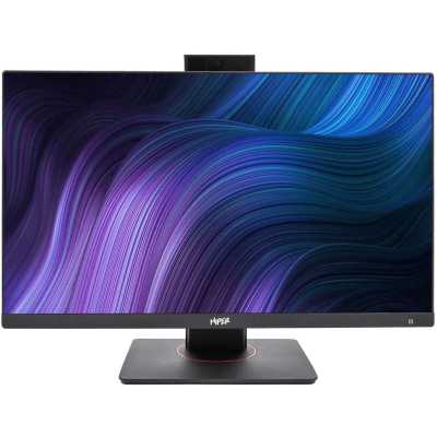 Моноблок/ HIPER V6 23.8"(1920x1080 (матовый) IPS)/Intel Core i3 14100(3.5Ghz)/8192Mb/256PCISSDGb/noDVD/BT/WiFi/war 1y/6.45kg/черный/Win11Pro + Cam 5.0 SD/Проводные МК/WiFi6