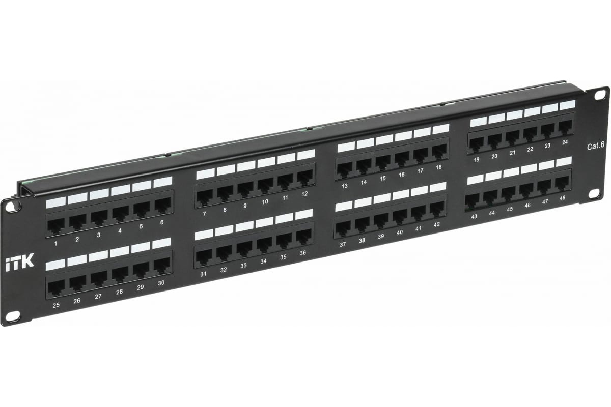 IEK PP48-2UC6U-D05 Патч-панель кат.6 48 портов