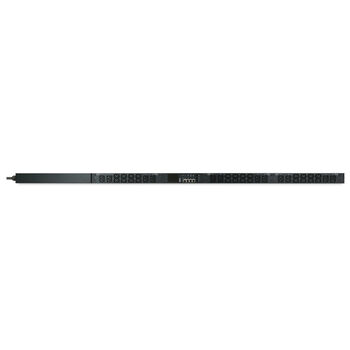 Блок розеток «Nerpa PU» IRON Basic/ Блок розеток «Nerpa PU» IRON Basic, 0U, three phase, input IEC60309/16A/3P+N+E/RED/IP44, output 36 x IEC 320 C13 6 x IEC 320 C19, Black