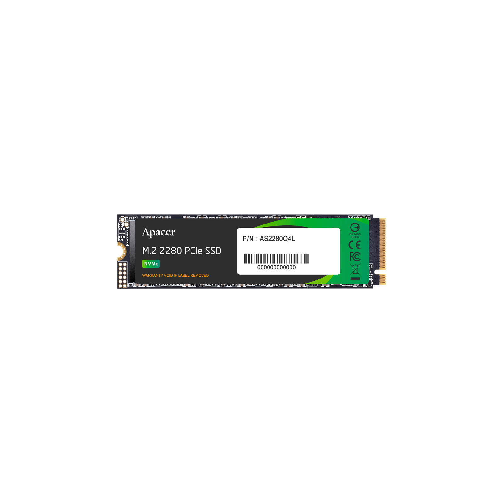 Apacer AP512GAS2280Q4X-1 Твердотельный