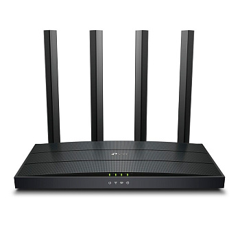 TP-Link ARCHER AX12 Роутер AX1500 Dual-Band Wi-Fi 6 RouterSPEED: 300 Mbps at 2.4 GHz + 1201Mbps at 5 GHzSPEC: 4× Antennas, 1GHz Dual Core CPU, 1× Gigabit WAN Port + 3× Gigabit LAN Ports, 1024-QAM, OFDMAFEATURE: Tether App, WPA3, Access Point Mode, IPv6 Su