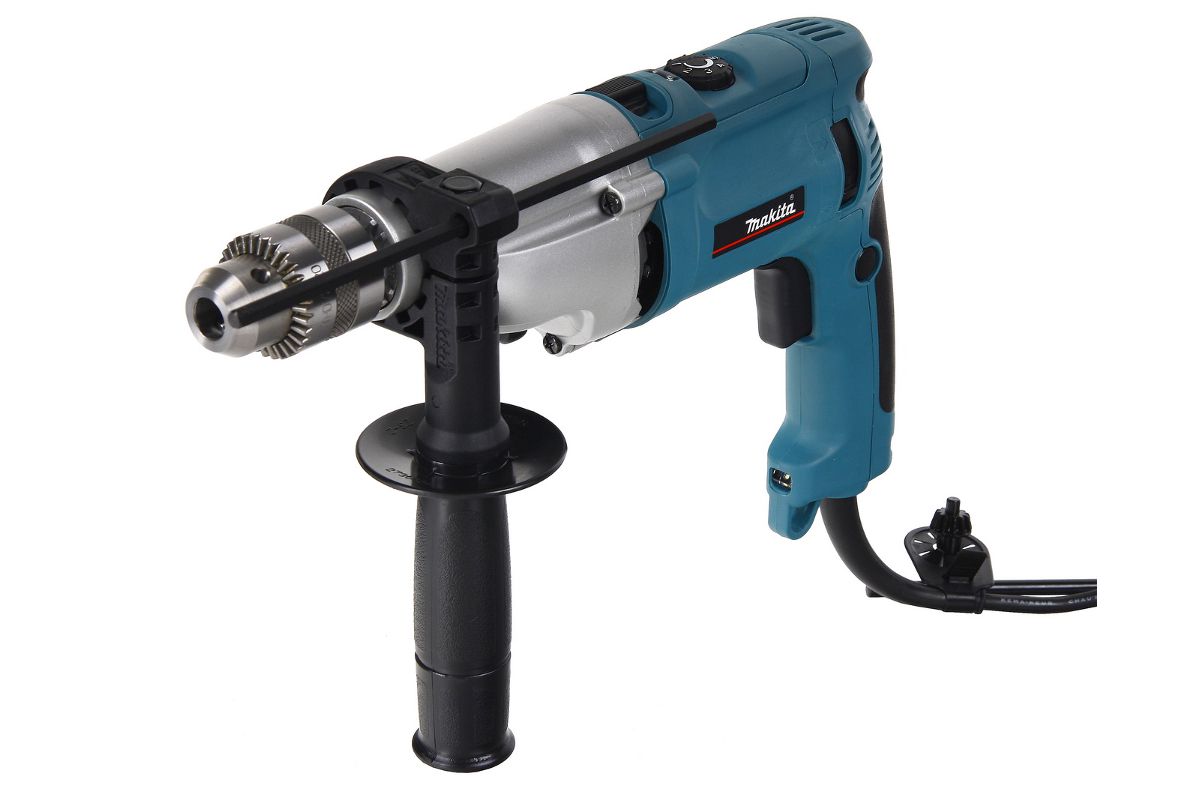 Дрель ударная Makita HP2070F 1010Вт патрон:кулачковый реверс Дрель ударная Makita HP2070F 1010Вт патрон:кулачковый реверс