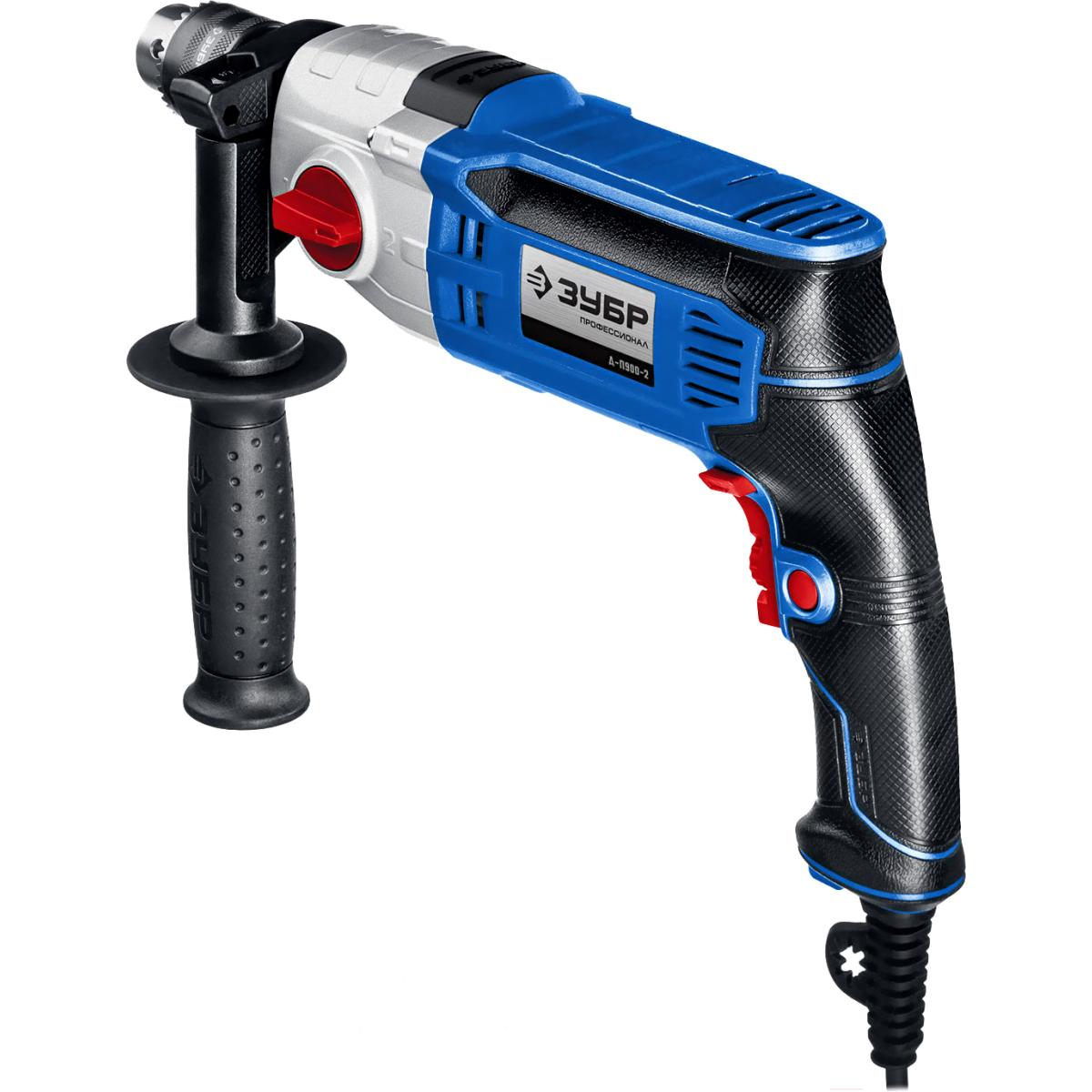 Дрель безударная Зубр Д-П900-2 900Вт патрон:быстрозажимной реверс Дрель безударная Зубр Д-П900-2 900Вт патрон:быстрозажимной реверс