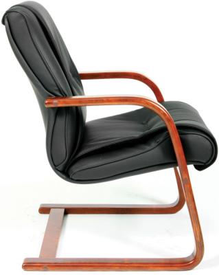 Офисное кресло Chairman 653V Россия черная нат.кожа/экокожа Офисное кресло Chairman 653V Россия черная нат.кожа/экокожа