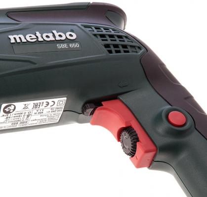 Дрель ударная Metabo SBE 650 650Вт ключевой реверс (600742000) Дрель ударная Metabo SBE 650 650Вт ключевой реверс (600742000)