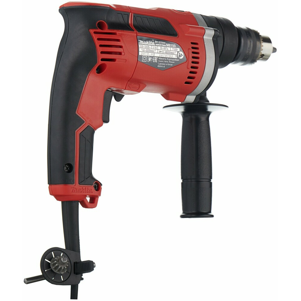 Дрель ударная Makita M8100 710Вт ключевой реверс Дрель ударная Makita M8100 710Вт ключевой реверс