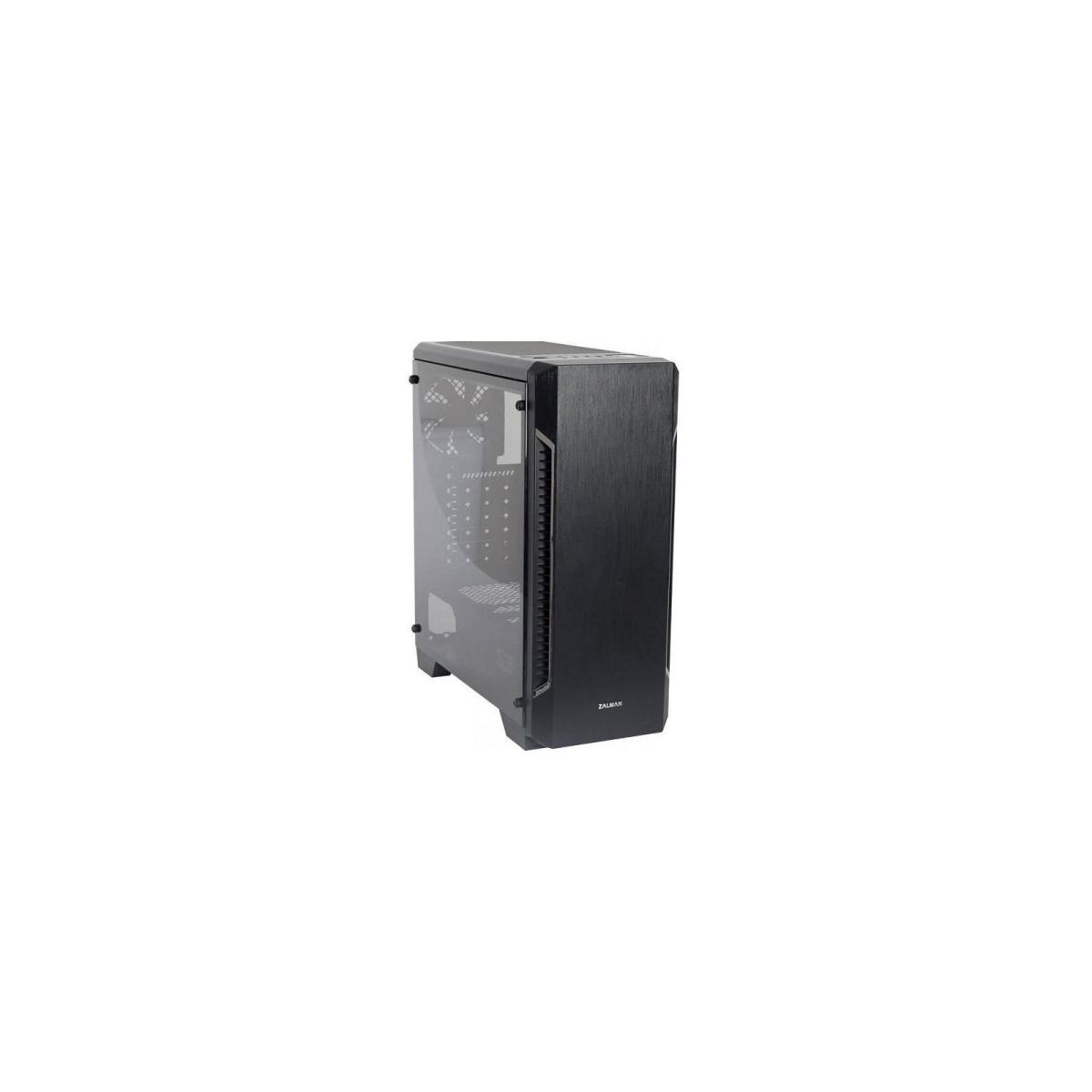 Zalman S3 TG Корпус ATX, BLACK, TEMPERED Zalman S3 TG Корпус ATX, BLACK, TEMPERED