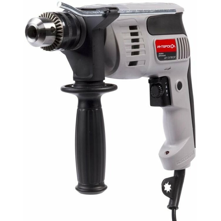 Дрель ударная Интерскол ДУ-13/780ЭР 780Вт патрон:кулачковый реверс (421.1.0.00) Дрель ударная Интерскол ДУ-13/780ЭР 780Вт патрон:кулачковый реверс (421.1.0.00)