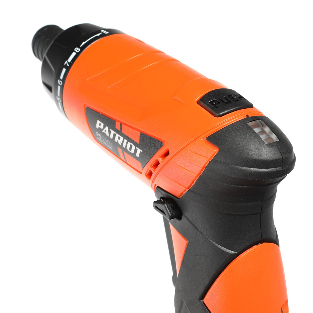 Отвертка аккум. Patriot PS 236 аккум. патрон:держатель бит 1/4" (кейс в комплекте) (180201323) Отвертка аккум. Patriot PS 236 аккум. патрон:держатель бит 1/4" (кейс в комплекте) (180201323)