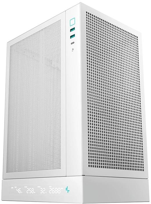 Deepcool CH170 DIGITAL WH Корпус без БП белый, Deepcool CH170 DIGITAL WH Корпус без БП белый,