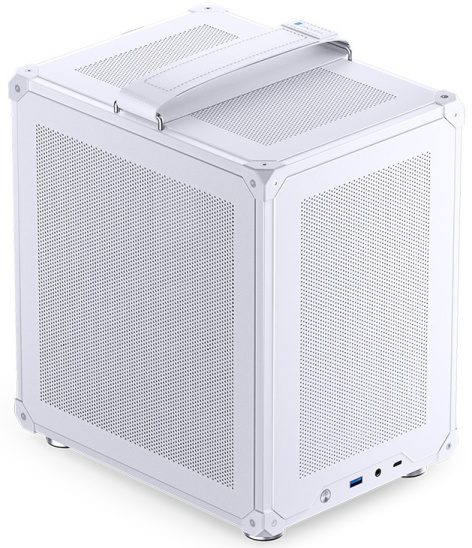 Jonsbo C6-ITX White Корпус без блока питания/ Case C6-ITX Micro-Tower,