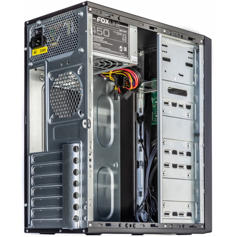 Foxline FL-301-FZ450R-U32 Корпус c блоком питания 450 Ватт/ Case Foxline FL-301 Foxline FL-301-FZ450R-U32 Корпус c блоком питания 450 Ватт/ Case Foxline FL-301