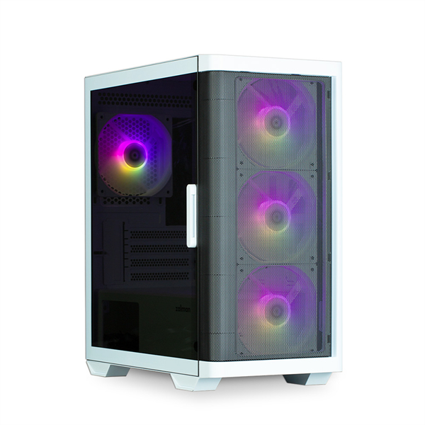Zalman M4 White корпус MATX, WHITE, WINDOW, Zalman M4 White корпус MATX, WHITE, WINDOW,