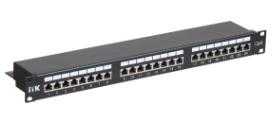 IEK PP24-1UC6S-D05 ITK 1U патч-панель IEK PP24-1UC6S-D05 ITK 1U патч-панель