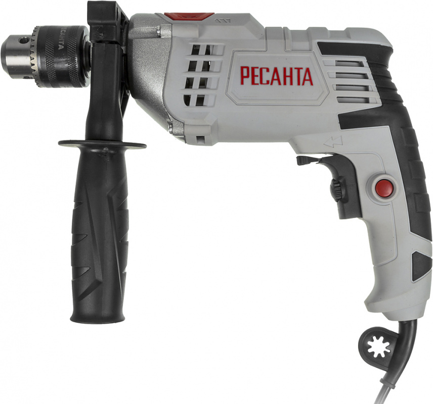 Дрель ударная Ресанта ДУ-15/950М 950Вт патрон:кулачковый реверс (75/8/4) Дрель ударная Ресанта ДУ-15/950М 950Вт патрон:кулачковый реверс (75/8/4)