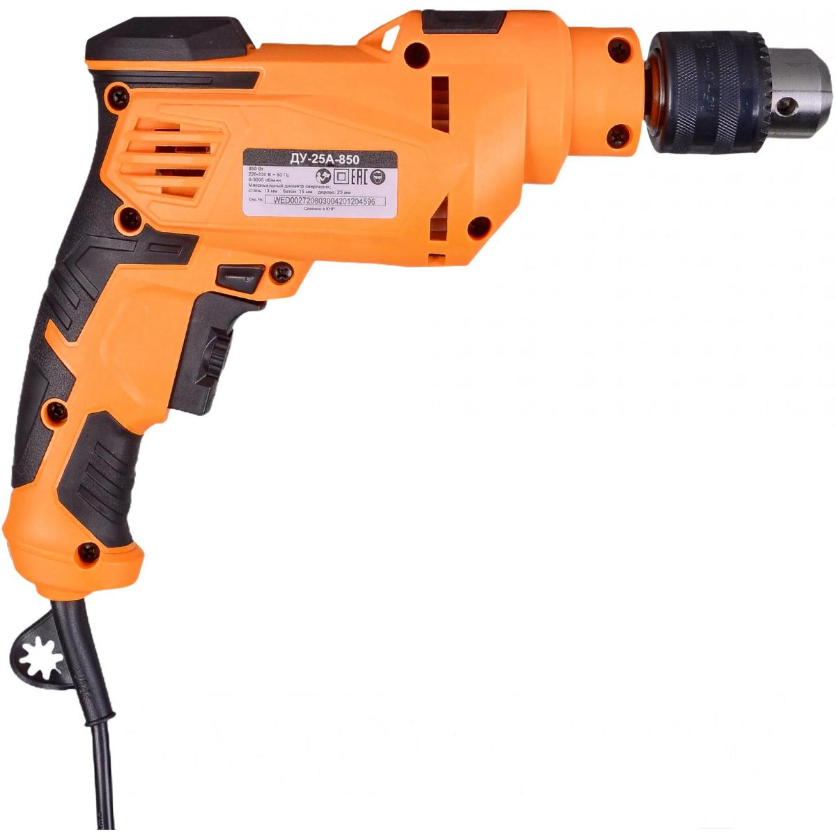 Дрель ударная Вихрь ДУ-25А-850 850Вт ключевой реверс (72/8/10) Дрель ударная Вихрь ДУ-25А-850 850Вт ключевой реверс (72/8/10)