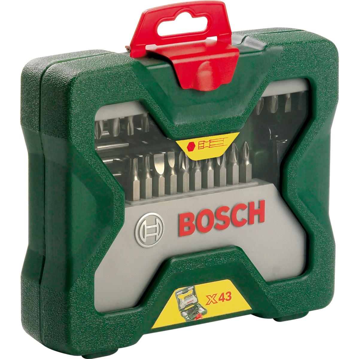 Набор бит и сверл Bosch X-line 43 (2607019613) (43пред.) для шуруповертов/дрелей Набор бит и сверл Bosch X-line 43 (2607019613) (43пред.) для шуруповертов/дрелей