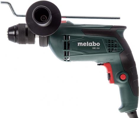 Дрель ударная Metabo SBE 650 650Вт ключевой реверс (600742000) Дрель ударная Metabo SBE 650 650Вт ключевой реверс (600742000)