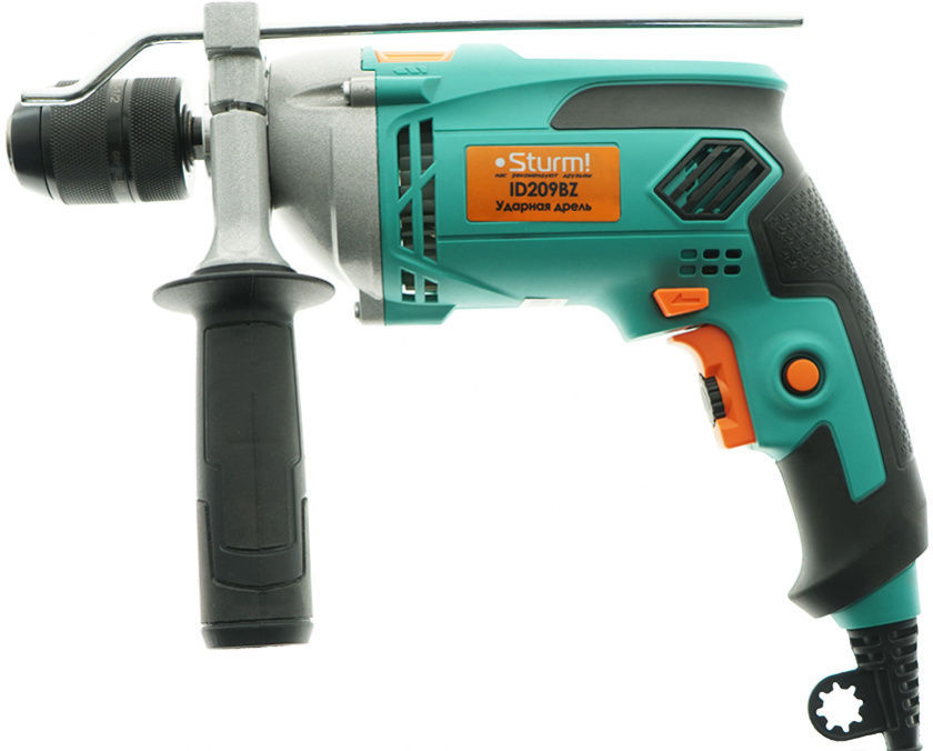 Дрель ударная Sturm! ID209BZ 980Вт патрон:быстрозажимной реверс Дрель ударная Sturm! ID209BZ 980Вт патрон:быстрозажимной реверс