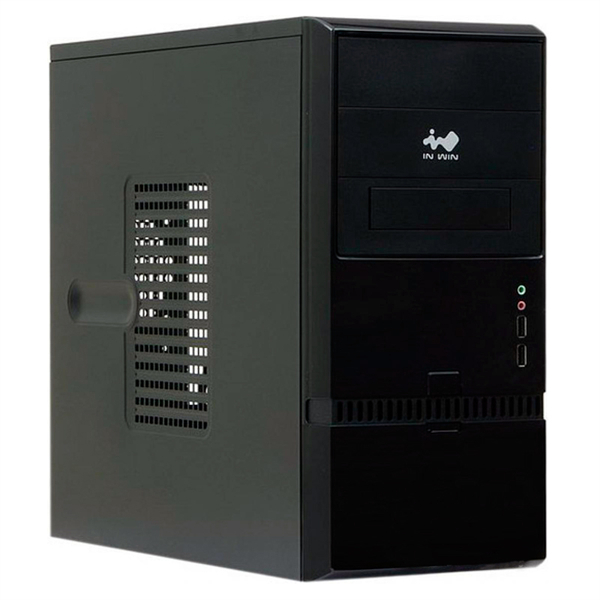 Inwin 6143491 корпус Mini Tower ENR022 Black ____________ Inwin 6143491 корпус Mini Tower ENR022 Black ____________