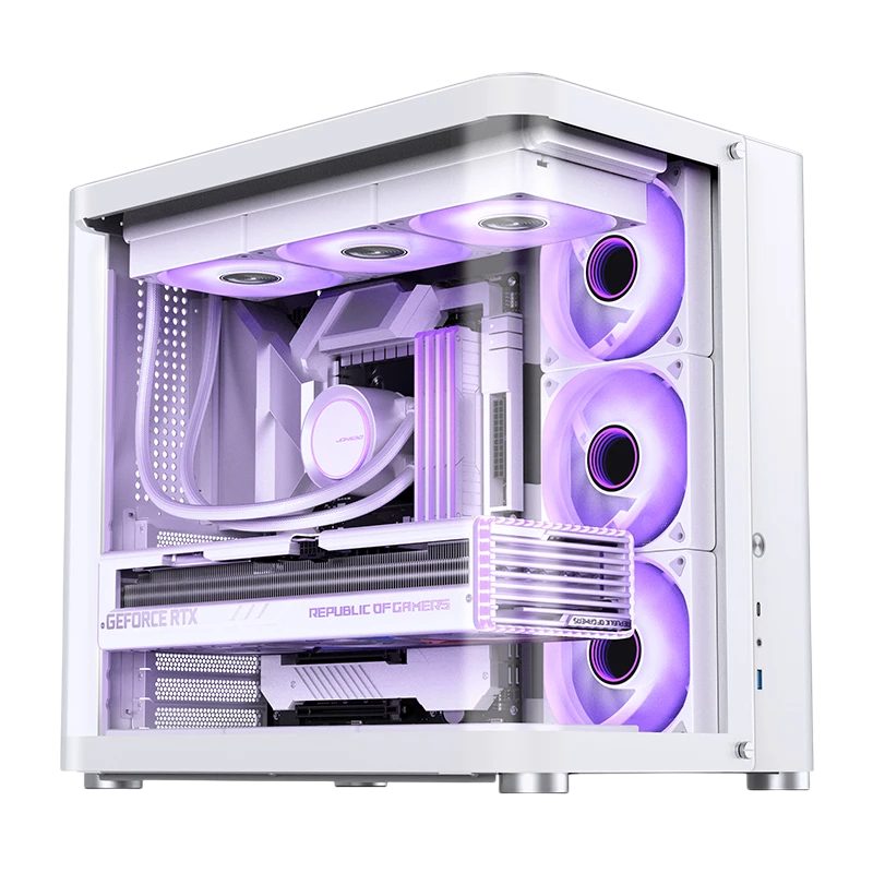 Jonsbo TK-2 White Корпус без блока питания/ Case TK-2 Midi-Tower, Jonsbo TK-2 White Корпус без блока питания/ Case TK-2 Midi-Tower,