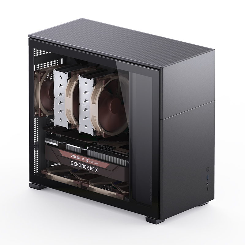 Jonsbo D41 STD Black Корпус без блока питания/ Case D41 STD Midi-Tower, Jonsbo D41 STD Black Корпус без блока питания/ Case D41 STD Midi-Tower,