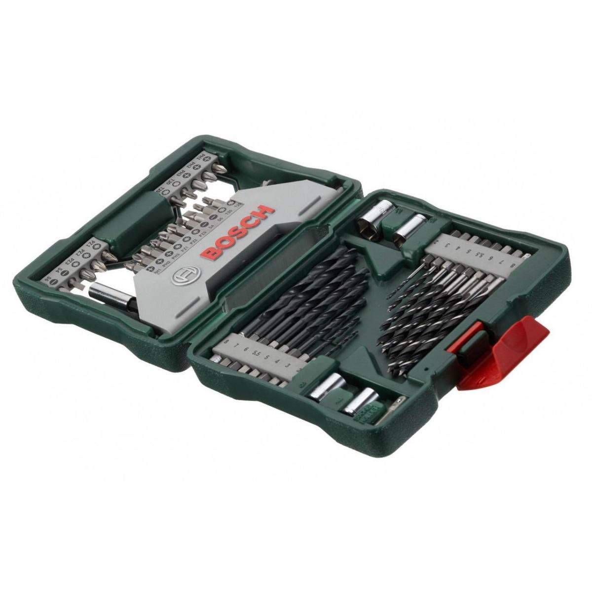 Набор бит и сверл Bosch X-line 43 (2607019613) (43пред.) для шуруповертов/дрелей Набор бит и сверл Bosch X-line 43 (2607019613) (43пред.) для шуруповертов/дрелей