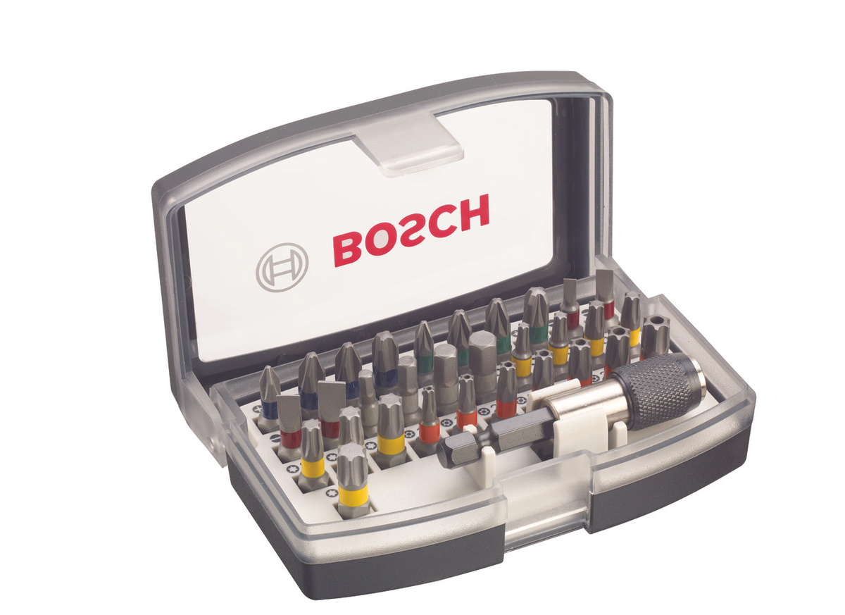 Набор бит Bosch Extra Hard (2607017319) универсал. (32пред.) для шуруповертов Набор бит Bosch Extra Hard (2607017319) универсал. (32пред.) для шуруповертов