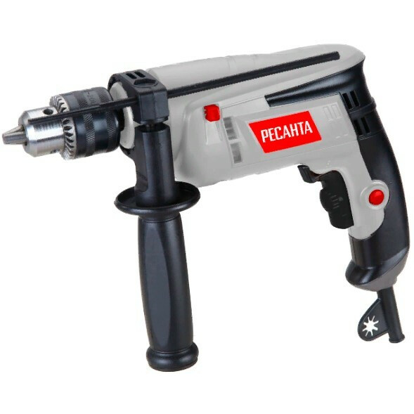 Дрель ударная Ресанта ДУ-13/580 580Вт патрон:кулачковый реверс (75/8/1) Дрель ударная Ресанта ДУ-13/580 580Вт патрон:кулачковый реверс (75/8/1)